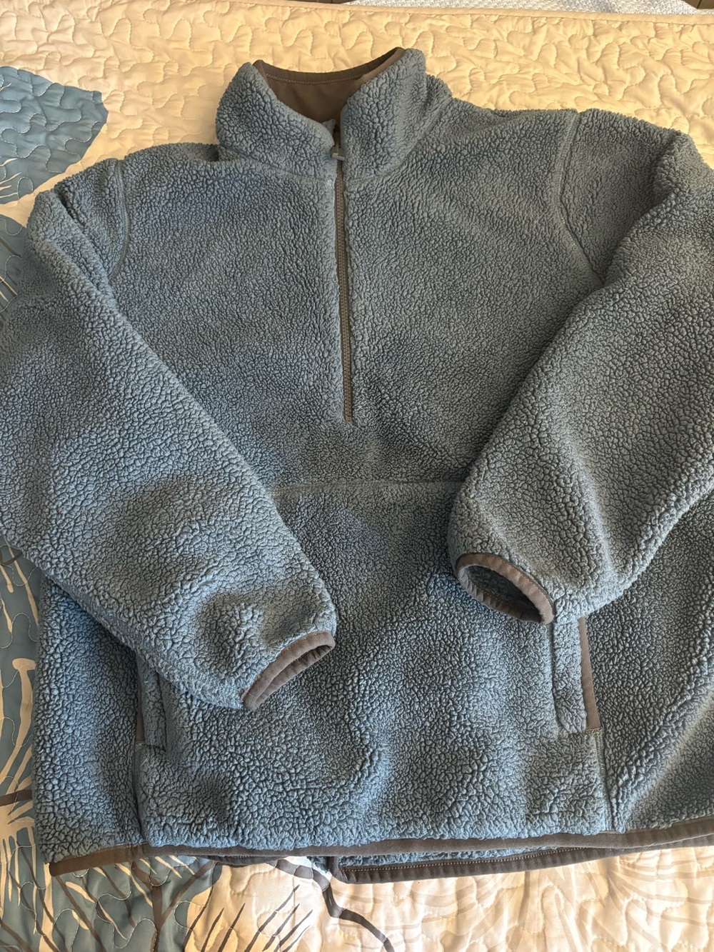 Half-Zip Fleece Pullover Jacket